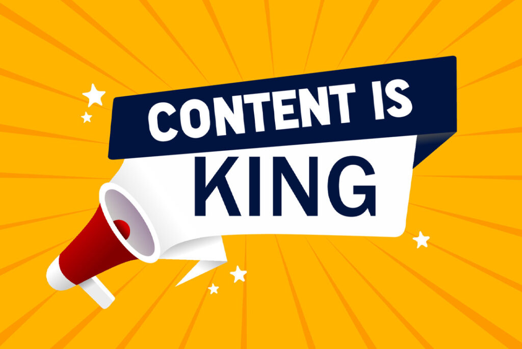 content is king